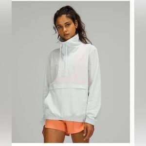 Lulu Lemon Pack Light Pullover in Ocean Blue - Packable!